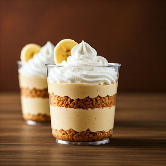 Banana Cream Pudding Cups