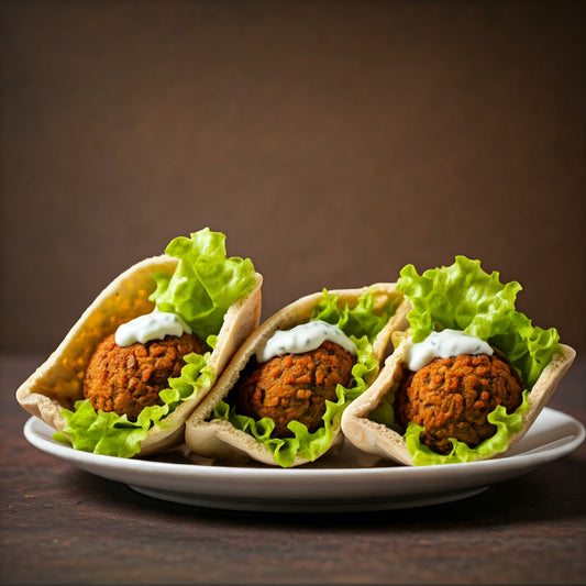 Mini Falafel-Pita Pockets