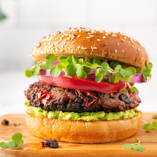 Handcrafted Black Bean Burger